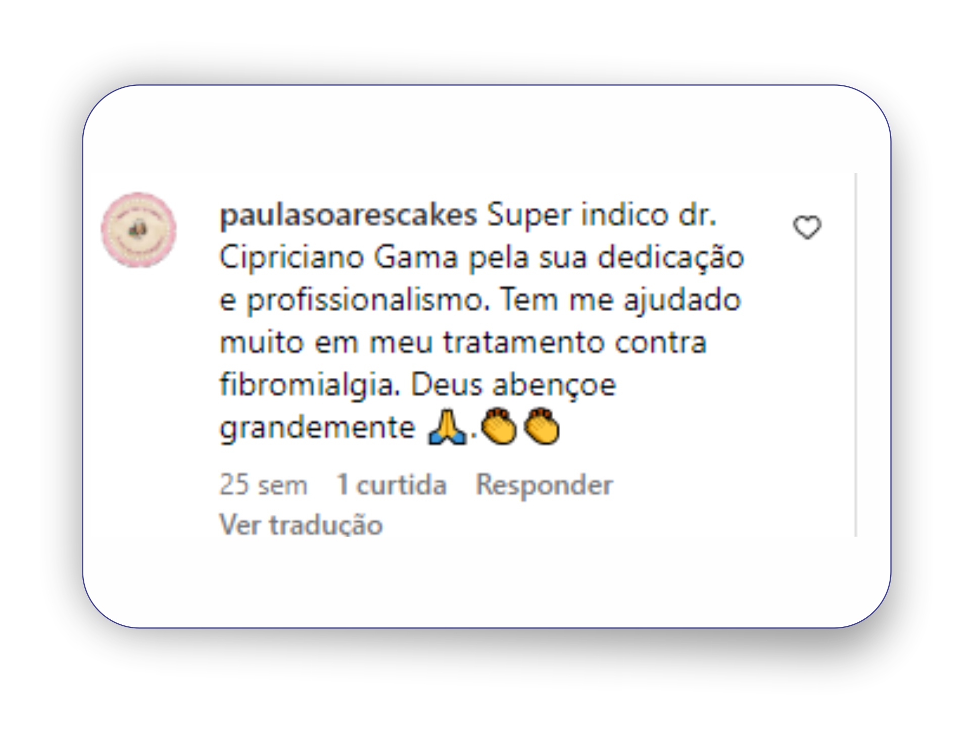 COMENTARIO SOBRE O DR CIPRIANO GAMA